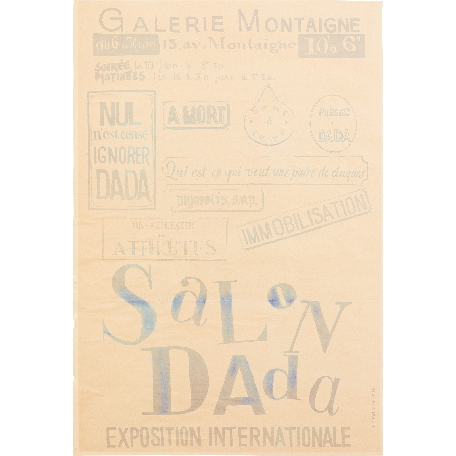 Affiche pour Salon DADA