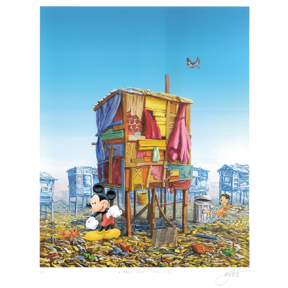 Cartoon Shack – Punching Mickey