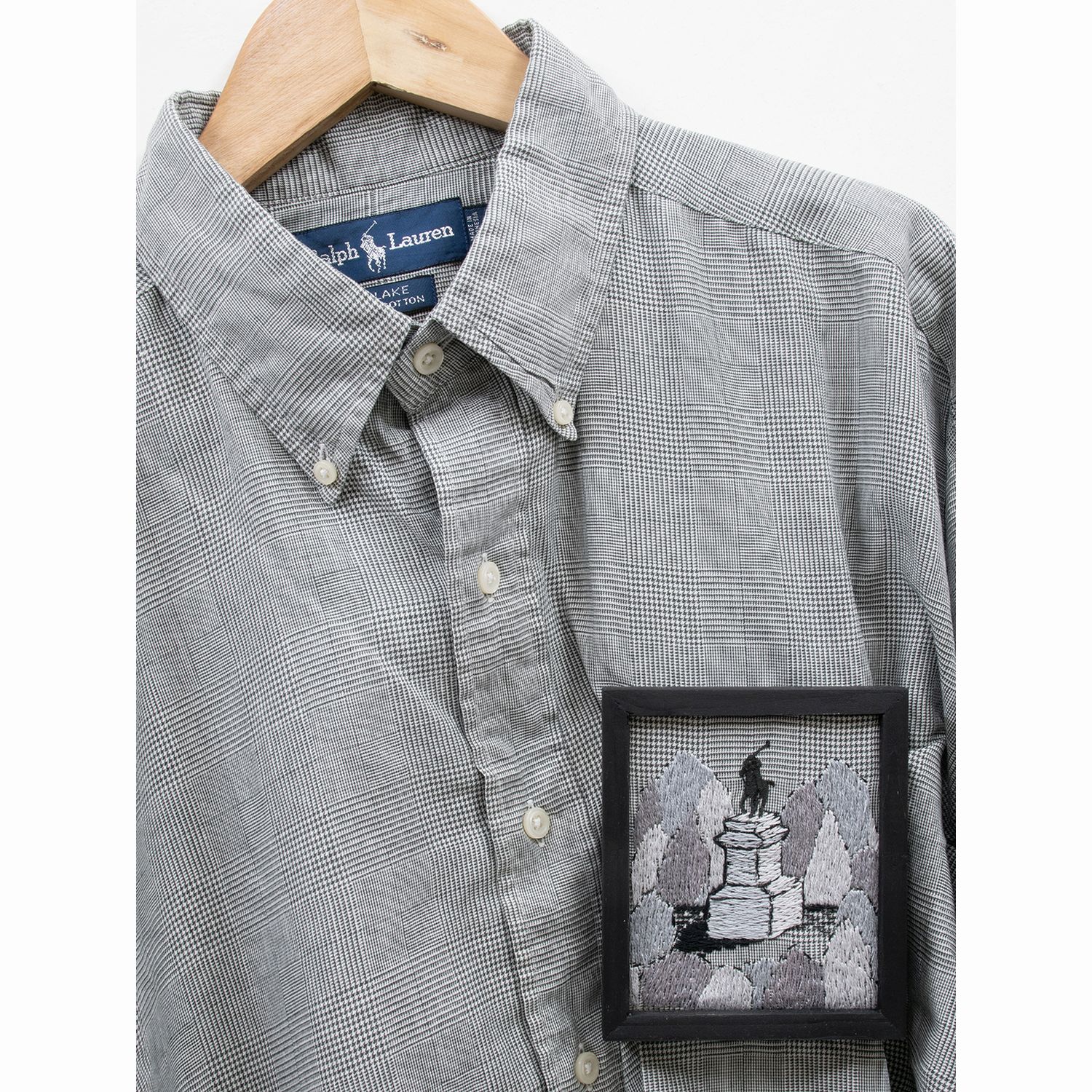 PLUS_Ralph Lauren_glen checked shirt