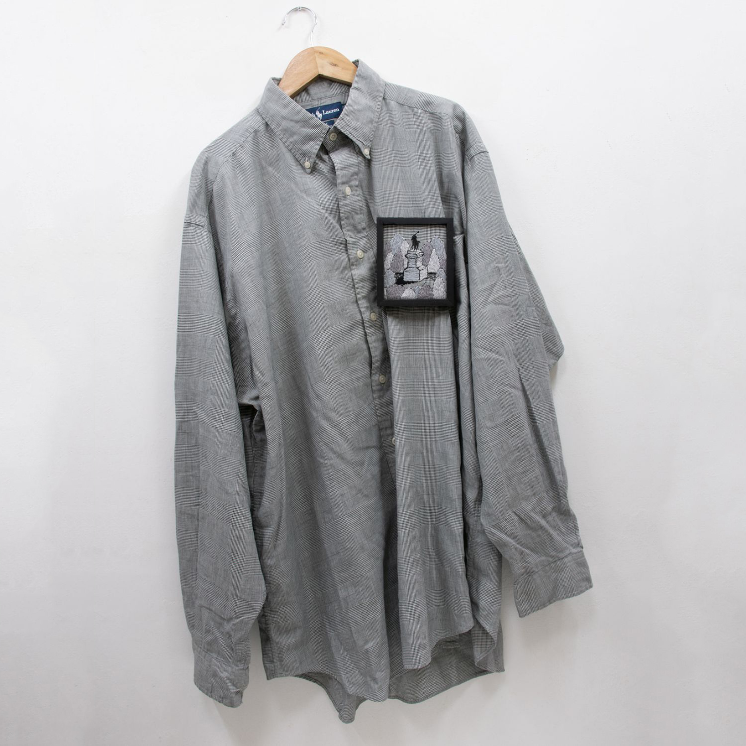 PLUS_Ralph Lauren_glen checked shirt