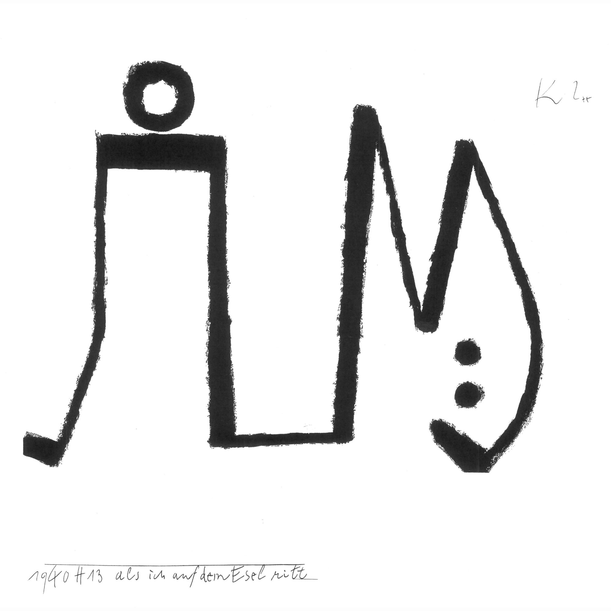 Als ich auf dem Esel ritt ( When I ride on the donky)