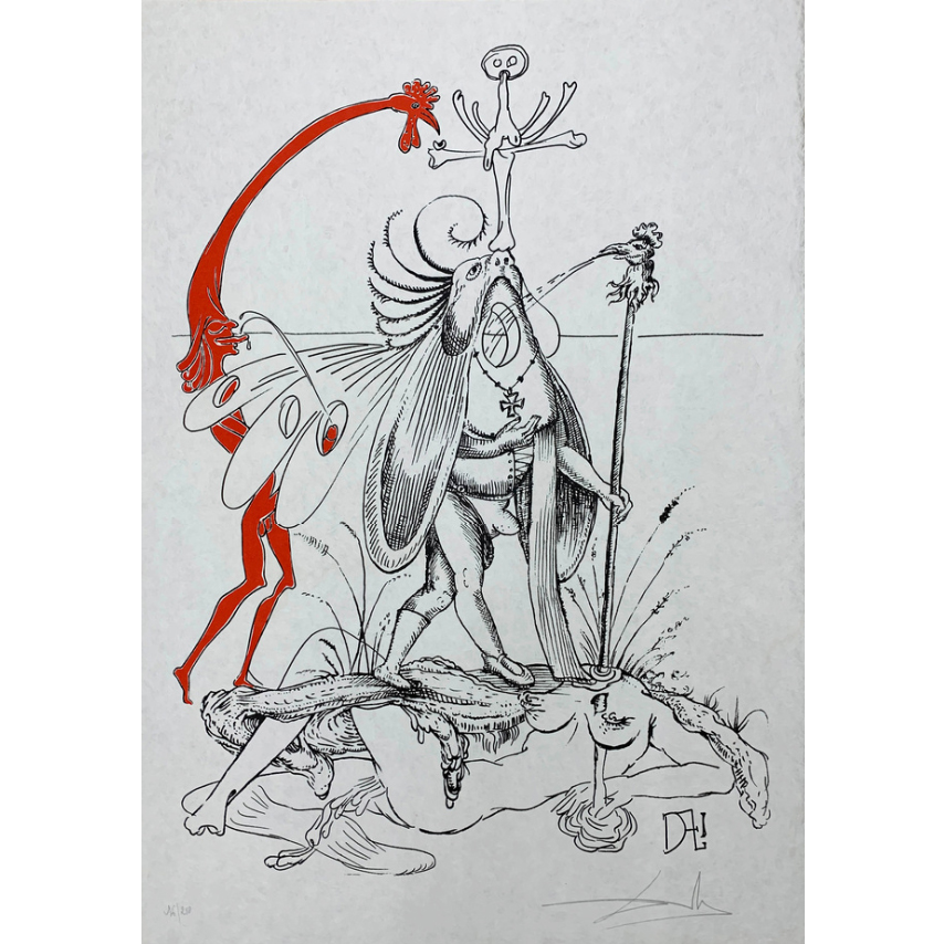 from “Les Songes Drôlatiques de Pantagruel,”