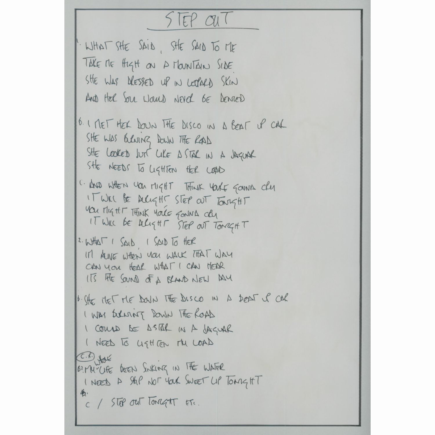 Step Out by Noel Gallagher