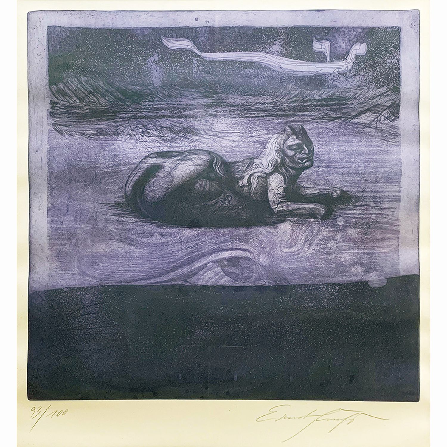 Sphinx der Wüste Sinear,