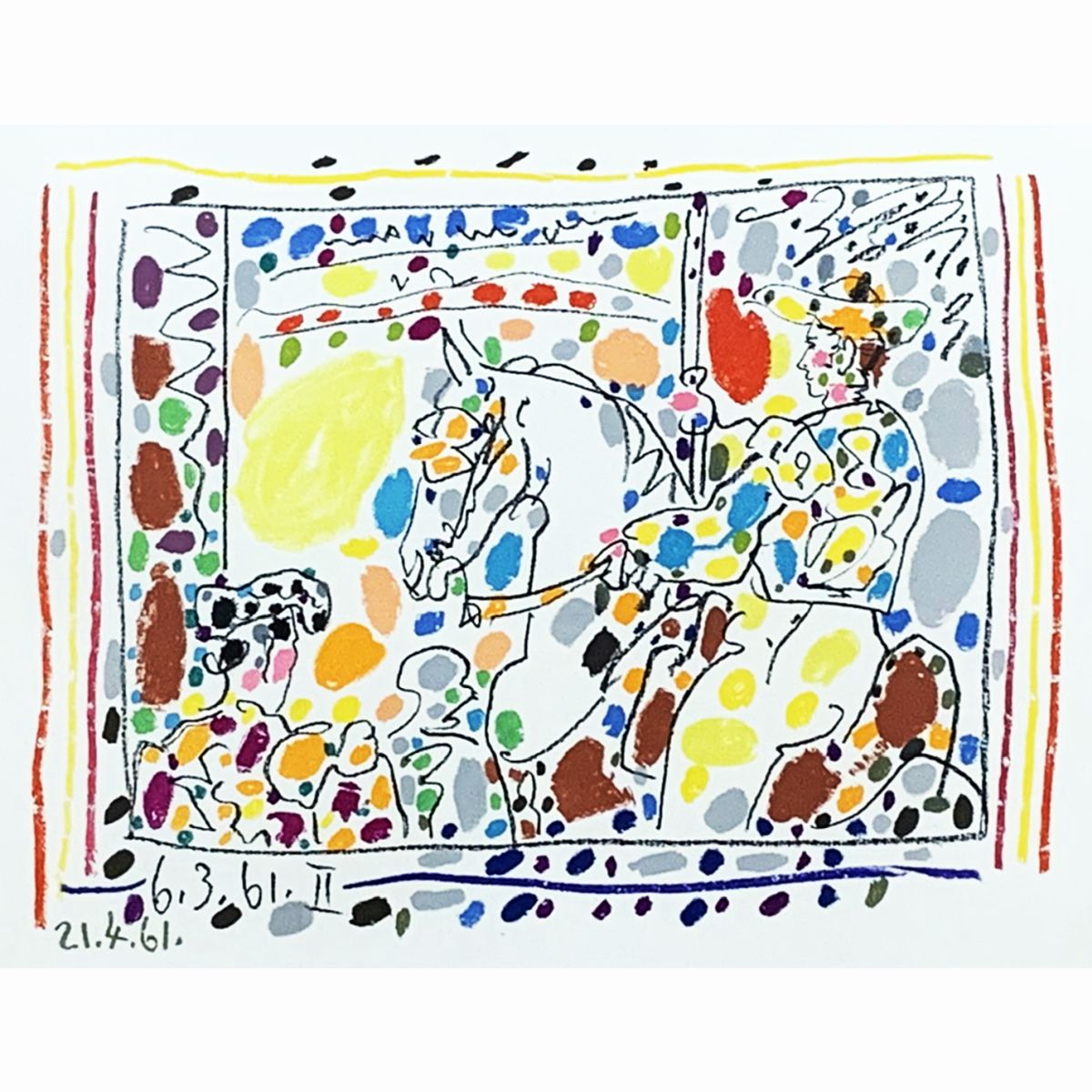 (A Los Toros avec PICASSO) Picador II