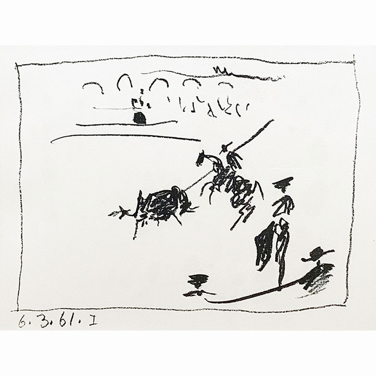 (A Los Toros avec PICASSO) La　Pique