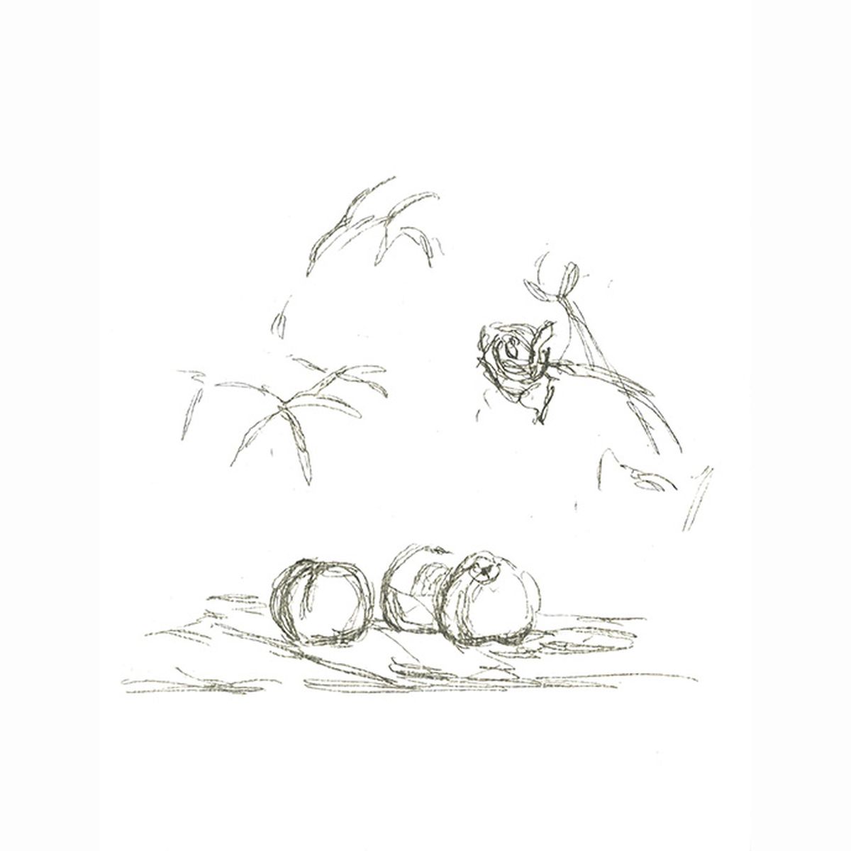 (from Memories and Portraits of Artists) Fleurs