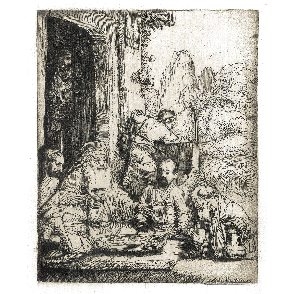 Abraham Entertaining the Angels