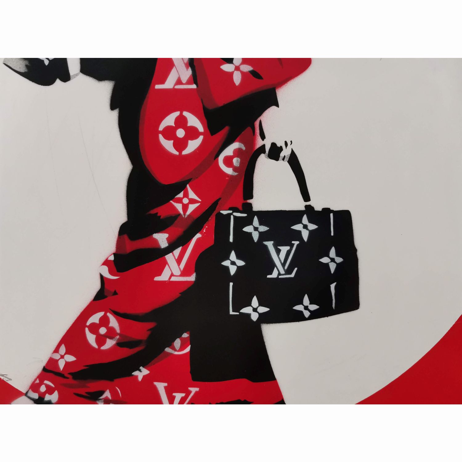 Louis Vuitton Geisha(road sign)