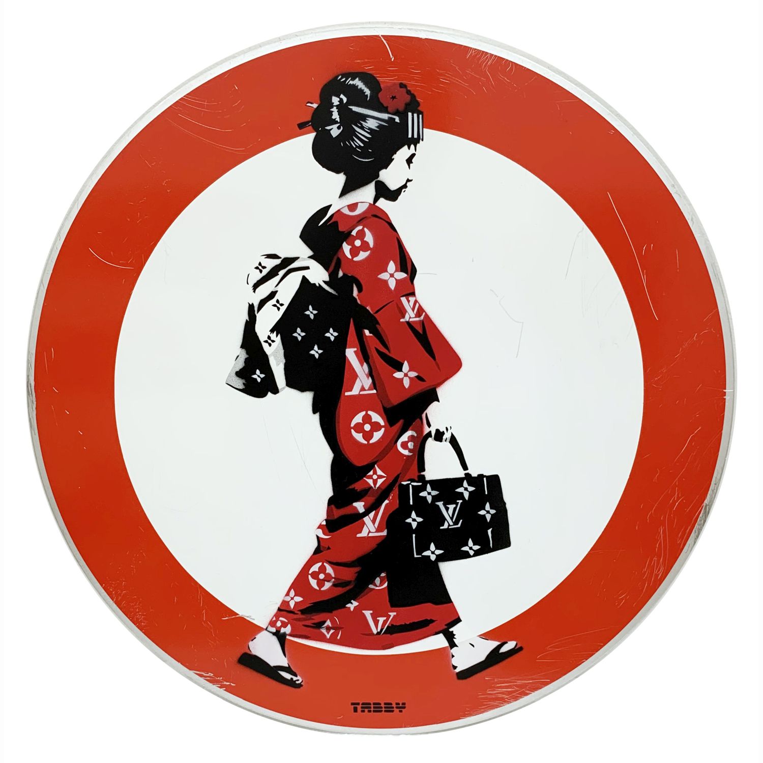 Louis Vuitton Geisha(road sign)