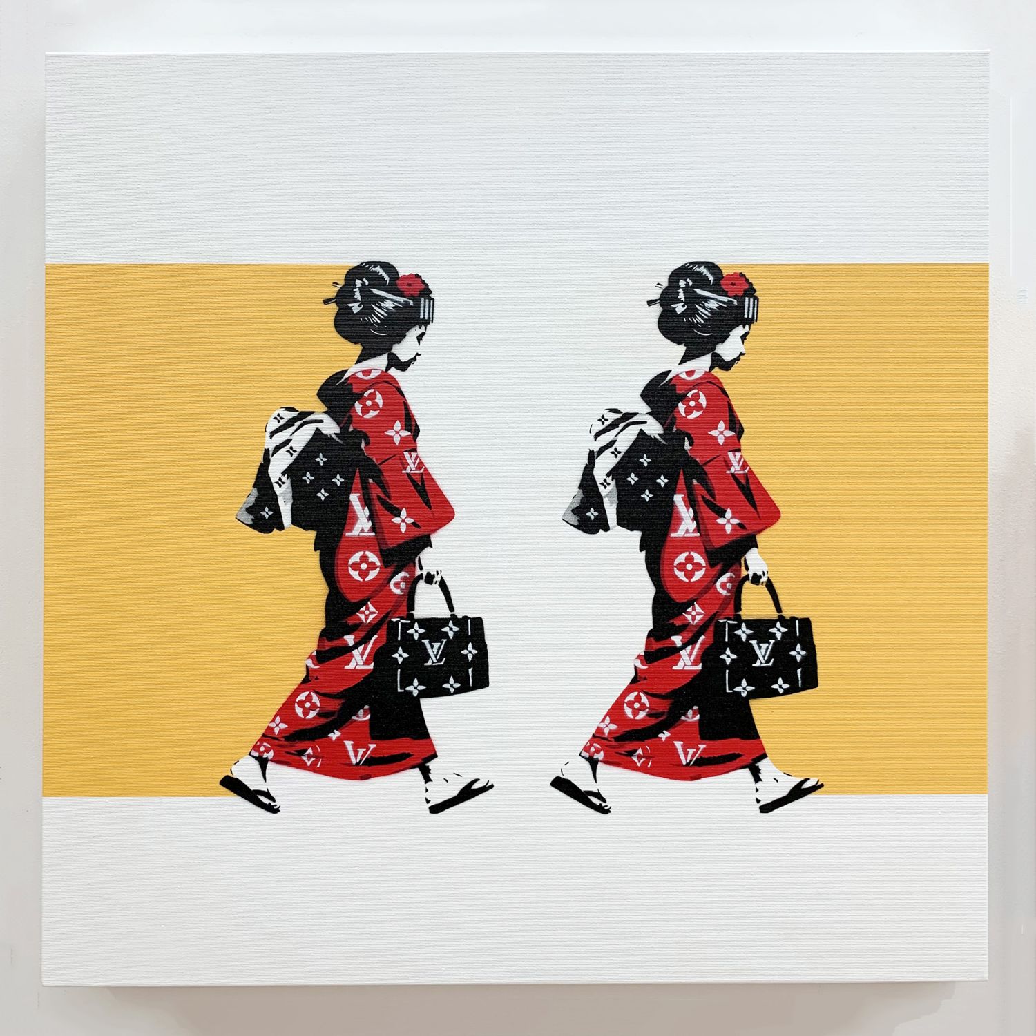 Louis Vuitton Geisha(large canvas)