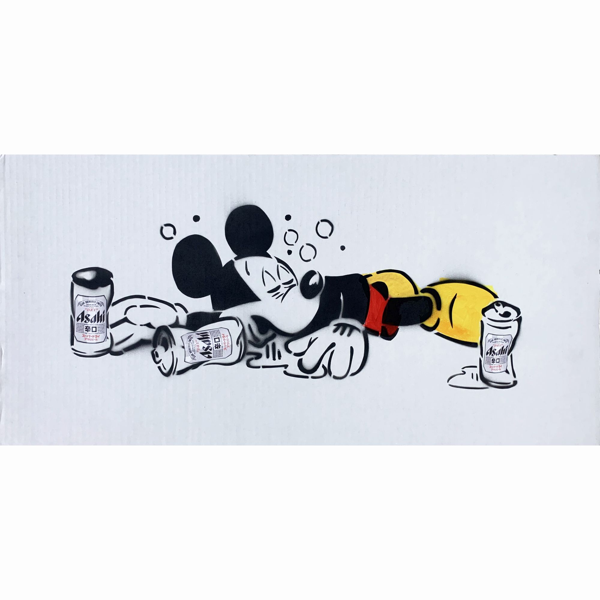Mickey Wasted on Asahi