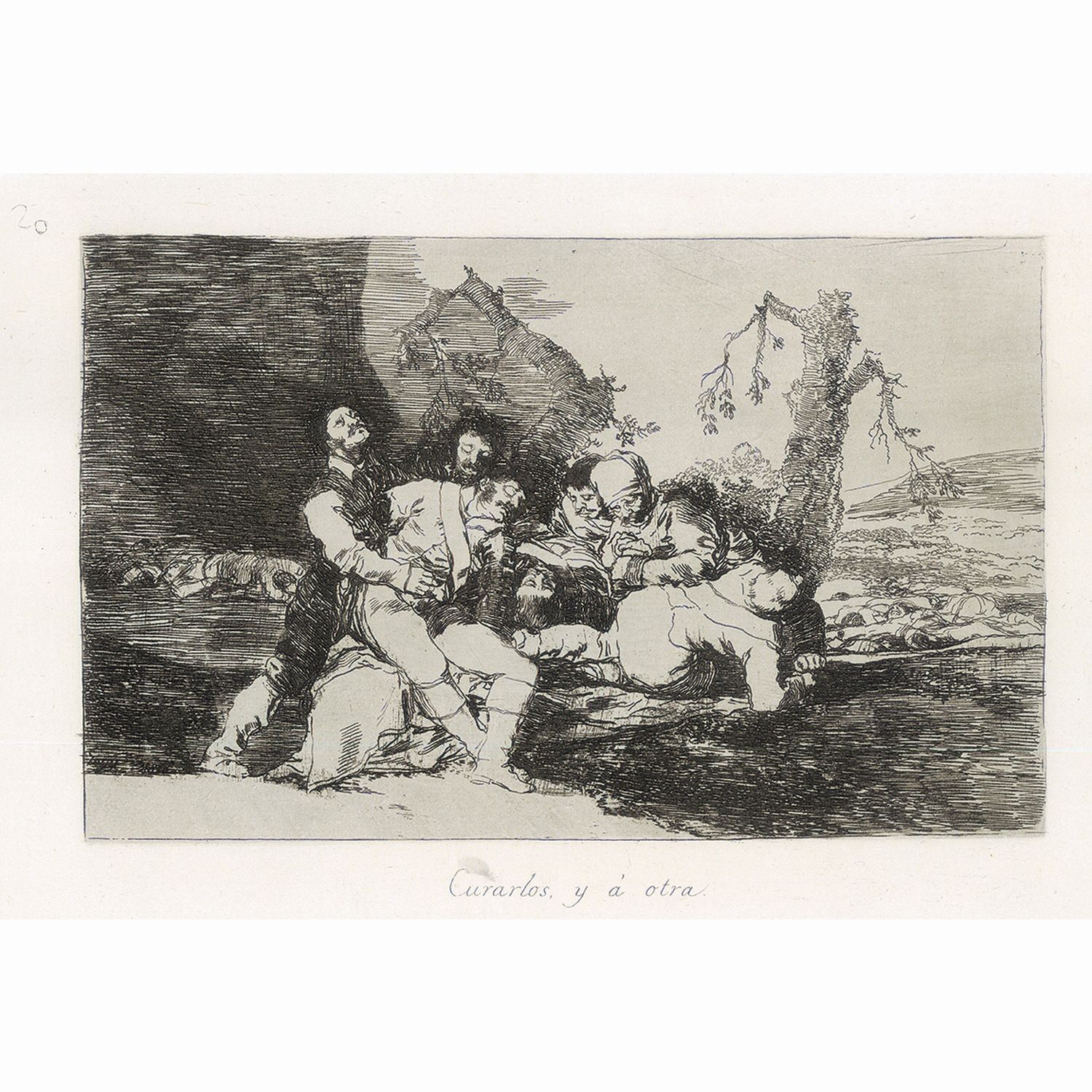 (戦争の惨禍)治してやって、また戦場へ